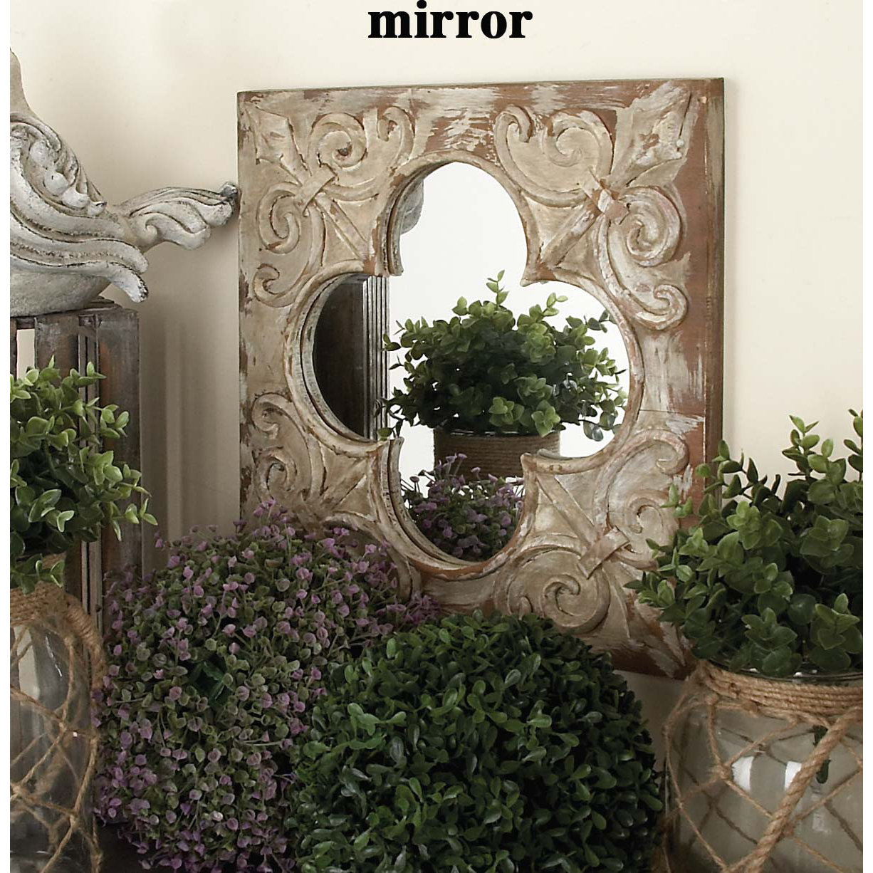 Cole & Grey 3 Piece Metal, Wood and Mirror Wall Decor Set & Reviews